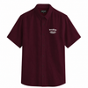 Brooklyn Relaxed Fit Shirt - Burgundy | ZELVEE
