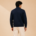 Zelvee Essential Navy Fleece Zipper jacket