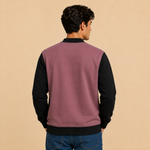 Men's Dusty Rose Fleece Zipper Jacket | Zelvee