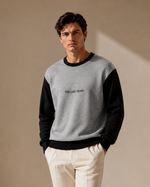 The Last Train Fleece Sweatshirt – Grey & Black